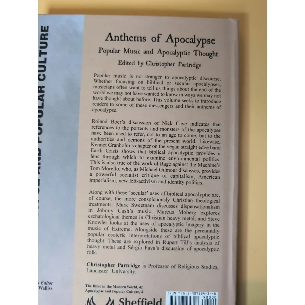 Anthems of Apocalypse : Popular Music and Apocalyptic Thought by Christopher...‎